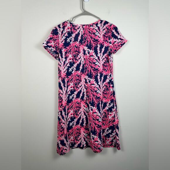 NWT Lilly Pulitzer Short Sleeve Jessica Beyond The Sea Nauti Blue Dress XS - Picture 3 of 7